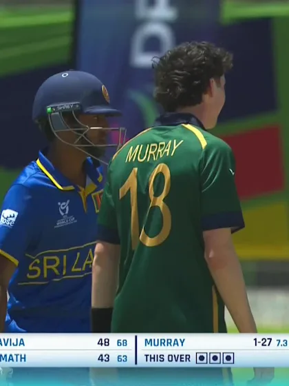 Kavija Gamage - Wicket - Sri Lanka vs Ireland