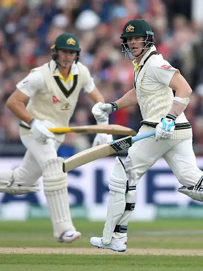 Smith, Labuschagne star on rain-marred opening day