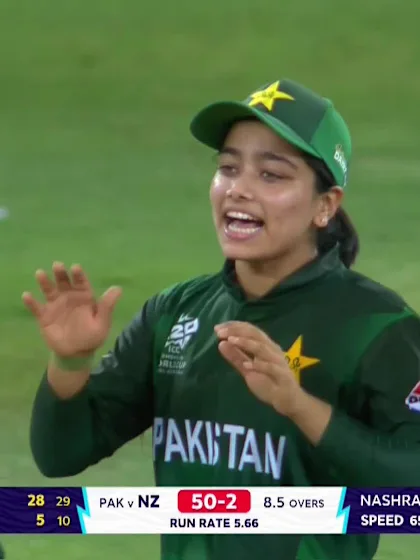 Logo of Suzie Bates - Wicket - Pakistan vs New Zealand