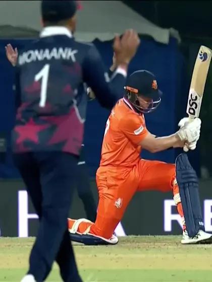 Logan van Beek - Wicket - United States of America vs Netherlands