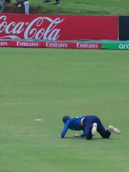 Vedant Trivedi with a Four vs. England