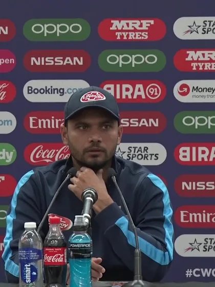 1 June - Oval - Bangladesh Captain Mashrafe Mortaza pre-match press conference