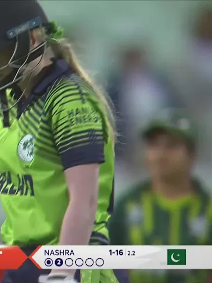 Logo of Wicket-Louise-Little-Pakistan-Women v Ireland ICC T20WC 2023