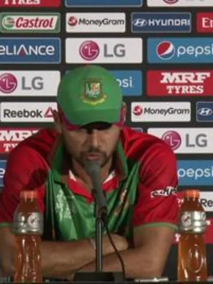 M18 Sri Lanka v Bangladesh Post Match PC, Mashrafe Mortaza, Bangladesh, Part 1 (English)