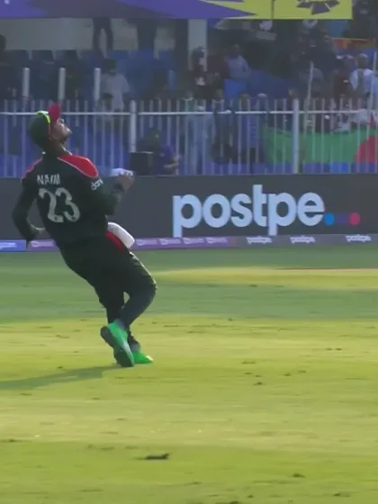 Hasaranga departs after hitting one straight to the fielder