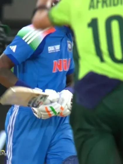 Logo of Hardik Pandya - Wicket vs Pakistan