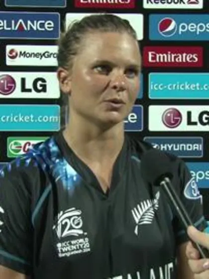 Women's World Twenty20 Playoff 1 New Zealand's Suzie Bates interview