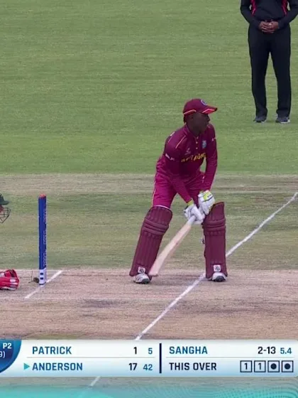 ICC U19 CWC: AUS v WI – Highlights of Tanveer Sangha's 4/30