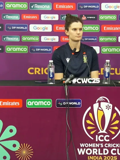 Laura Wolvaardt | ICC WCW25 | South Africa Pre-match press conference | 2nd Oct '25