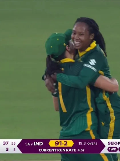 Pratika Rawal - Wicket - India Women vs South Africa Women