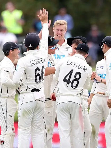 Jamieson takes six as New Zealand scale the rankings summit
