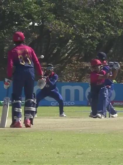 Logo of Aryansh Sharma - Wicket - Nepal vs UAE