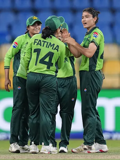 Pakistan scale milestones in stellar Karachi win