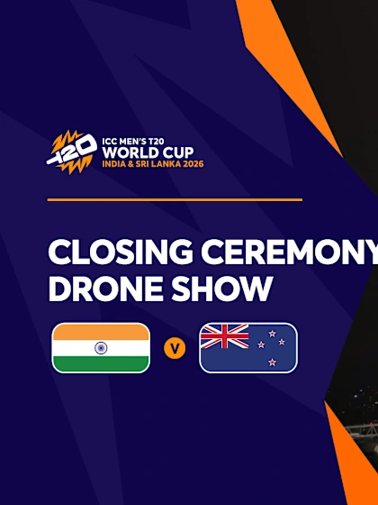 Spectacular drone show brings World Cup to a close | T20WC 2026