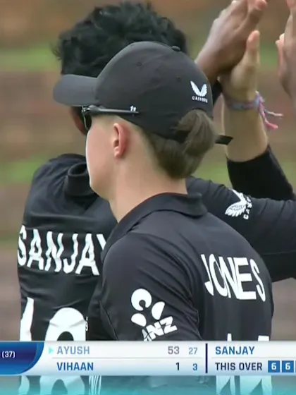 Ayush Mhatre - Wicket - India vs New Zealand