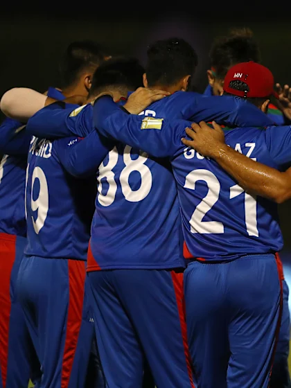 Logo of Confident Scotland enter uncharted territory against Afghanistan