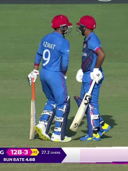 Azmat Omarzai - Six - India vs Afghanistan