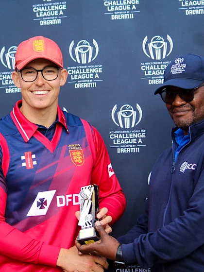 Jersey batter creates history with Challenge League innings