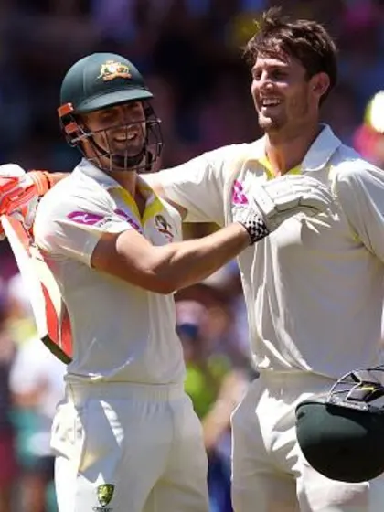 Marsh brothers on cloud nine after twin centuries