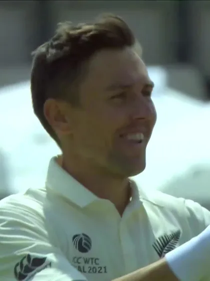 Logo of Ashwin falls, Boult celebrates | WTC21 Final | Ind v NZ
