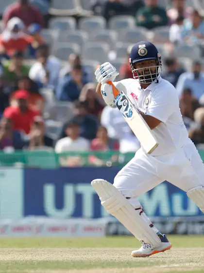 Pant's fireworks put India in command on Day 1