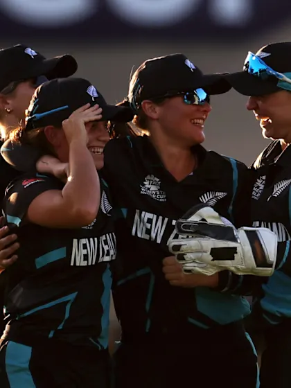Logo of Spin sensation Eden Carson at home among New Zealand idols | Women's T20WC 2023