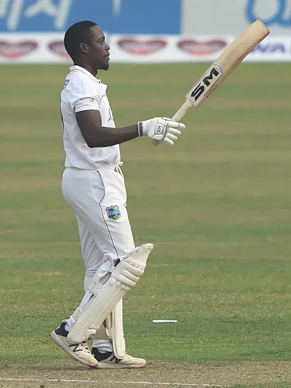 Bonner hits half-century as West Indies, Bangladesh wrestle for control