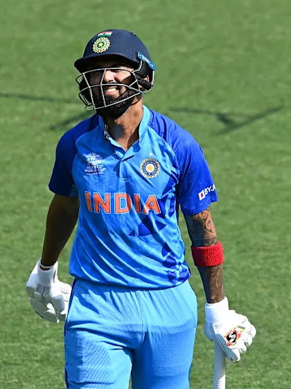Logo of Wicket - KL Rahul - Australia v India ICC T20WC 2022