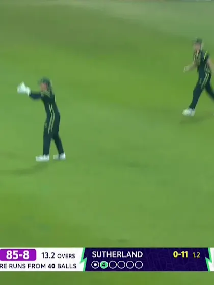 Fatima Sana - Wicket - Australia vs Pakistan