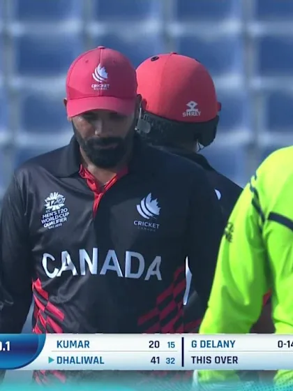 T20WCQ: IRE v CAN – Highlights of Dhaliwal's 69 off 51 balls