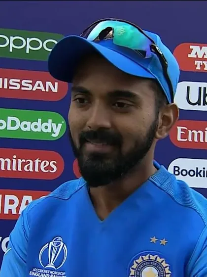 CWC19: IND v PAK - KL Rahul shares his thoughts after India's innings