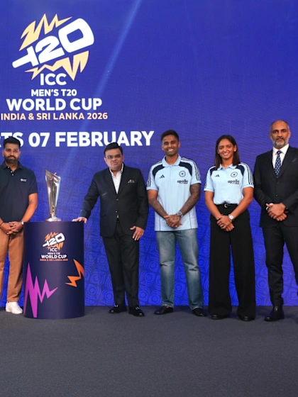 ICC Men's T20 World Cup 2026 Fixture announcement event in Mumbai