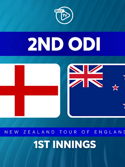 2nd ODI: England v New Zealand (1st Innings)