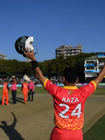 Remarkable Raza hits Zimbabwe’s fastest ODI century