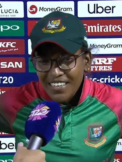SA v BAN: Rumana Ahmed, mid-innings interview
