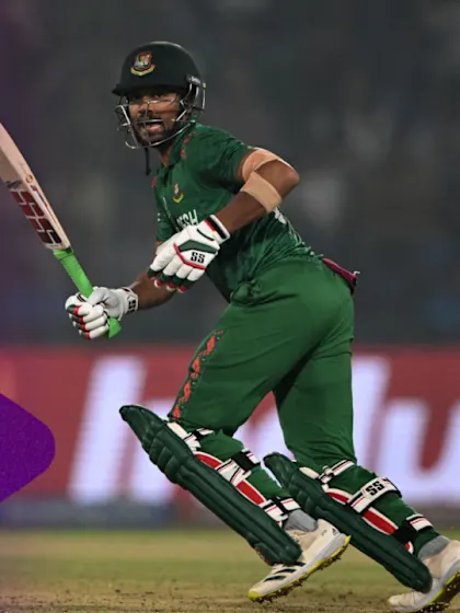Najmul Hossain Shanto puts together critical knock for Bangladesh | CWC23
