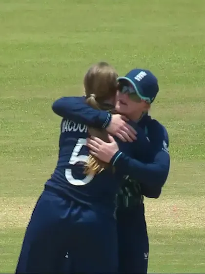 Wicket-Georgina-Dempsey-Ireland-U19s-Women v England-U19s-Women ICC U19W T20WC 2023