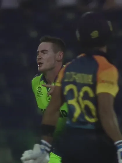 SLvIRE: Perera chops one onto his stumps
