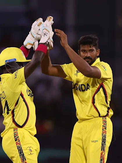 Alpesh Ramjani breaks dangerous opening stand | T20WC 2024