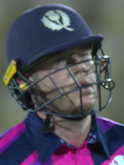 Logo of Michael Leask - Wicket - Australia vs Scotland