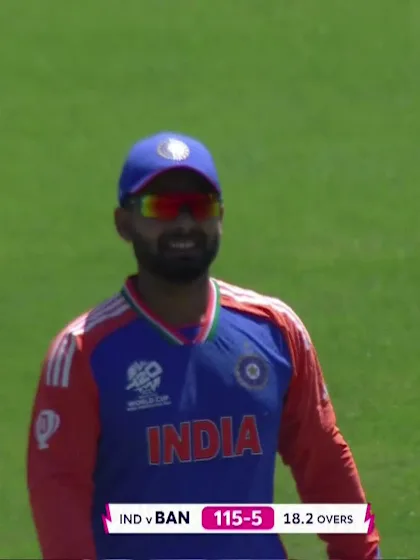Logo of Shakib Hasan - Wicket - Bangladesh vs India