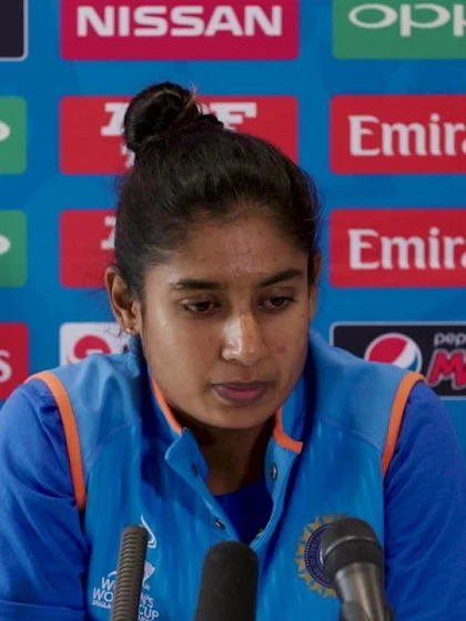 #WWC17 SF2 - AUS v IND - Mithali Raj pre-match press conference