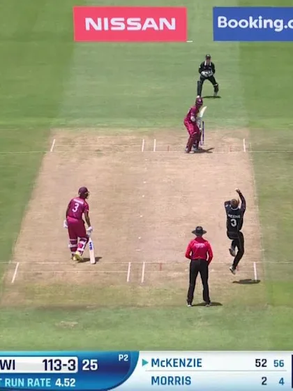 ICC U19 CWC: WI v NZ – Highlights of Kirk McKenzie's 99
