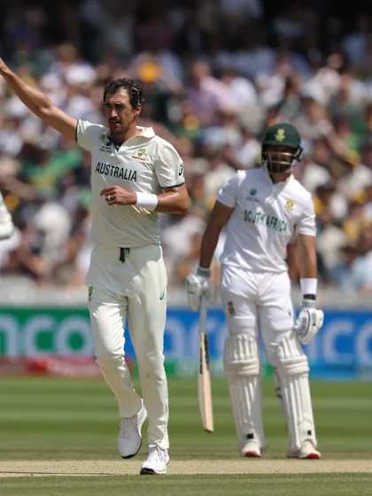Logo of Starc cleans up Stubbs to bring hope to the Aussies | WTC25 Final