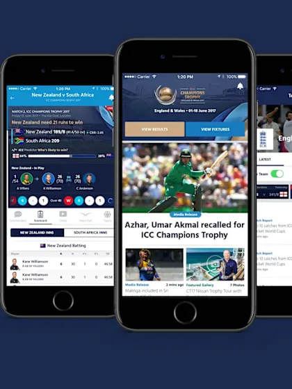 ICC launches new mobile app ahead of Champions Trophy 2017