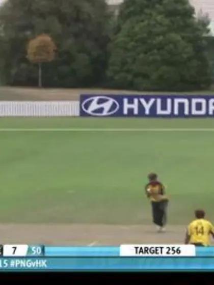 ICC CWCQ 2014 Super Six: PNG v Hong Kong highlights