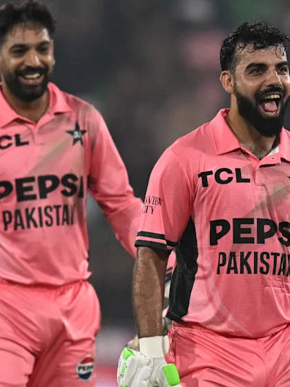 Shadab the hero as Pakistan break 51-year record in run chase