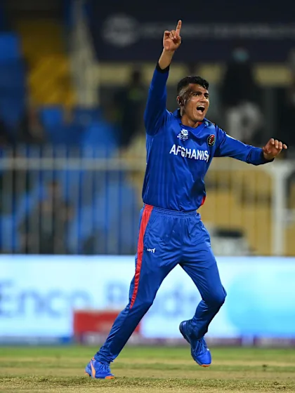 Mujeeb takes three in an over