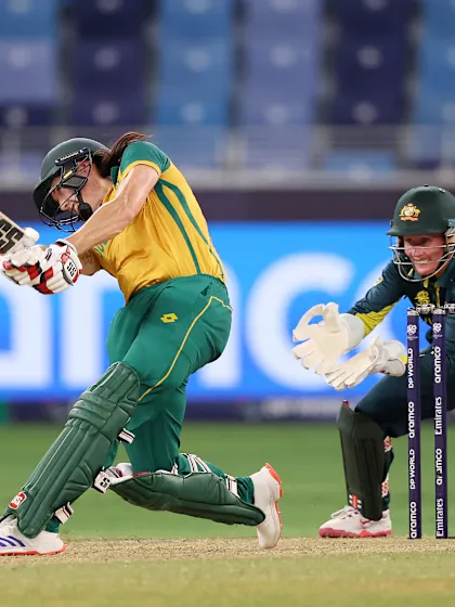 Logo of Brits goes out of the ground | SF 1 | WT20WC 2024