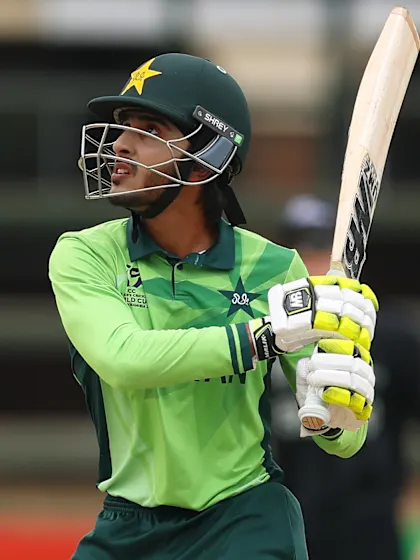 Minhas gets going with a maximum | U19 CWC 2026